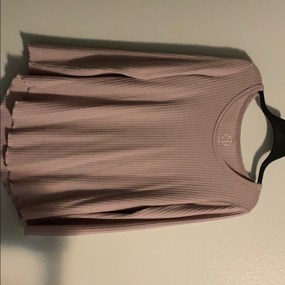 Pink Waffle Top